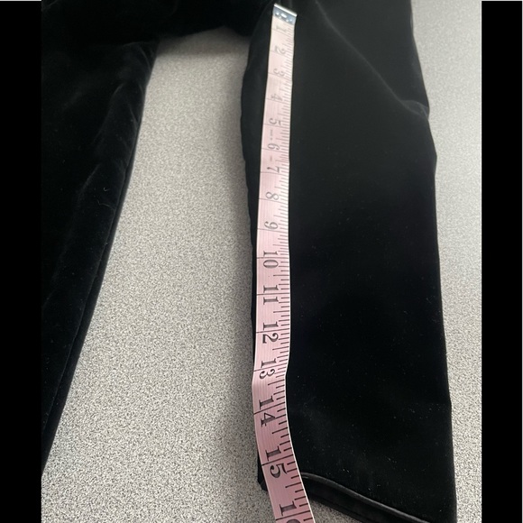 Vintage Laura Ashley Black Velvet Dress Size 6 - Picture 11 of 11